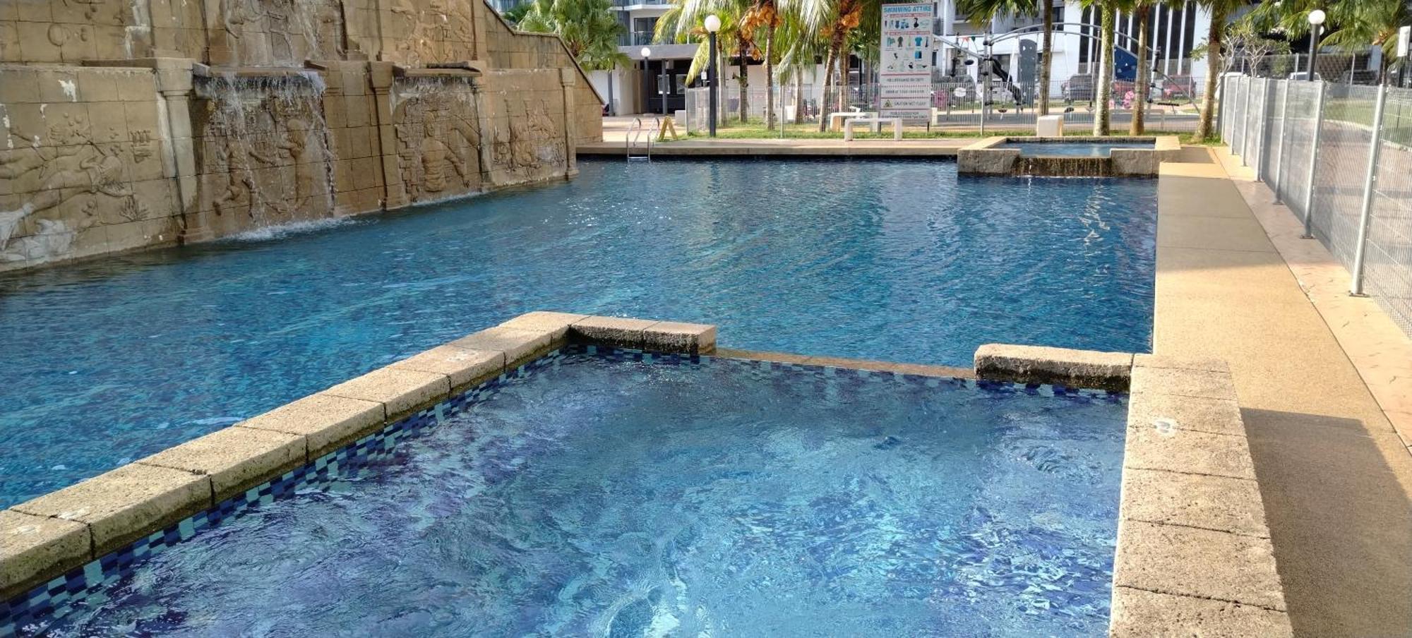 Swiss Garden Residence, Studio, Sea & Pool View, High Level Unit